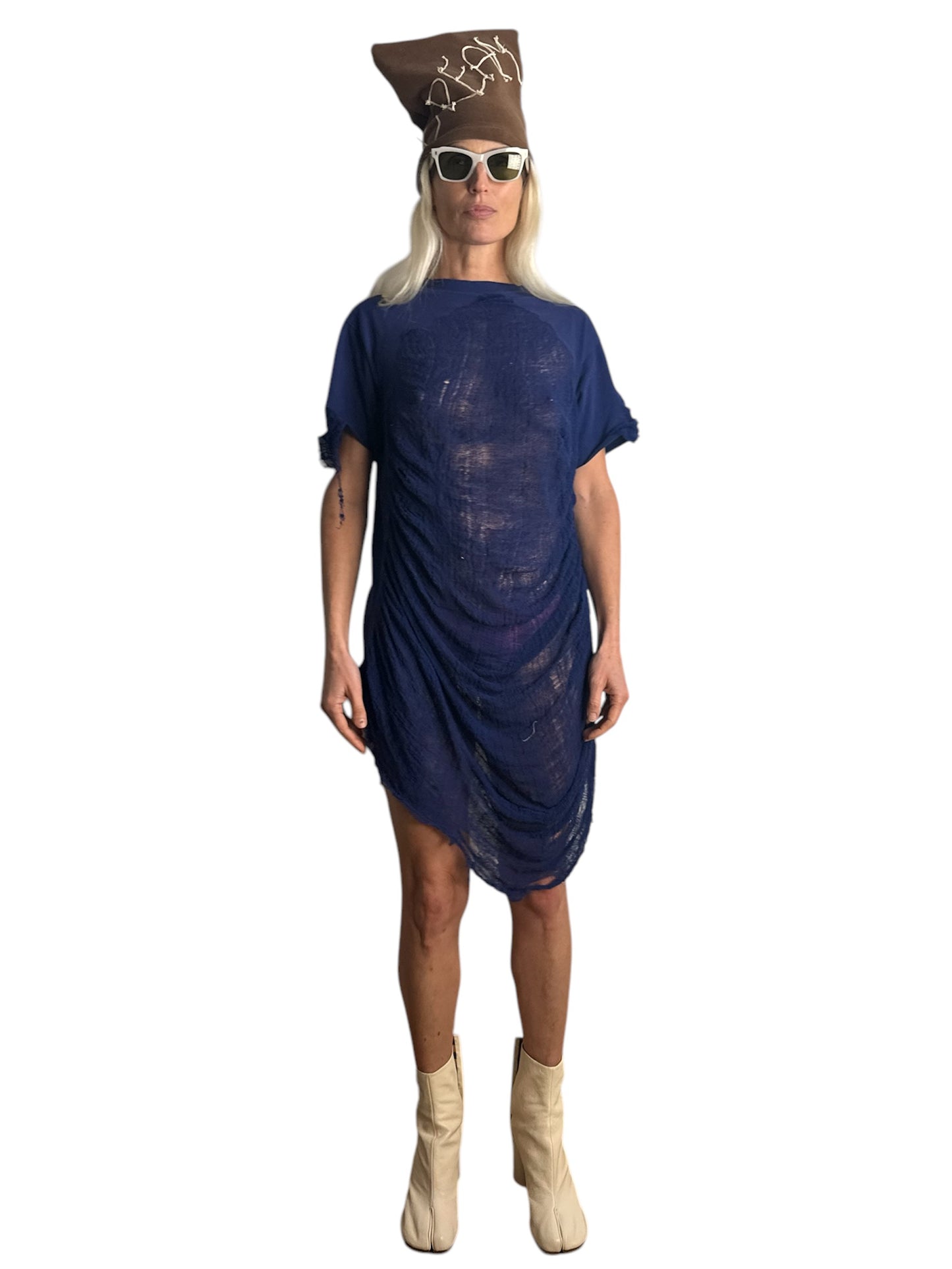 Robe bleue